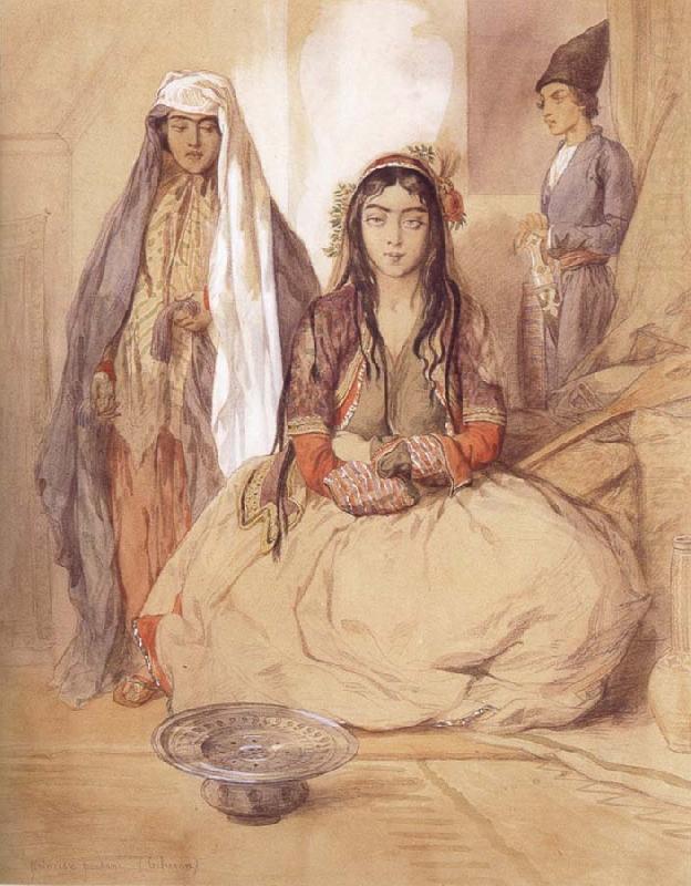 Jean-Paul Laurens Persian Princess oil painting picture